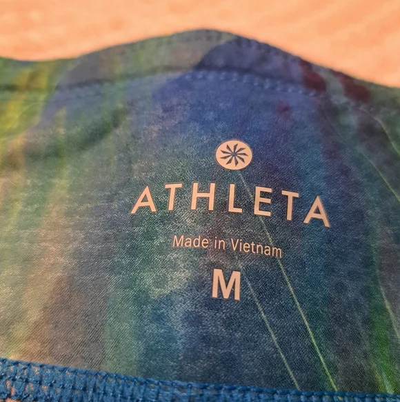 Athleta Tropea Dobby Be Free Knicker Size M - Picture 4 of 15